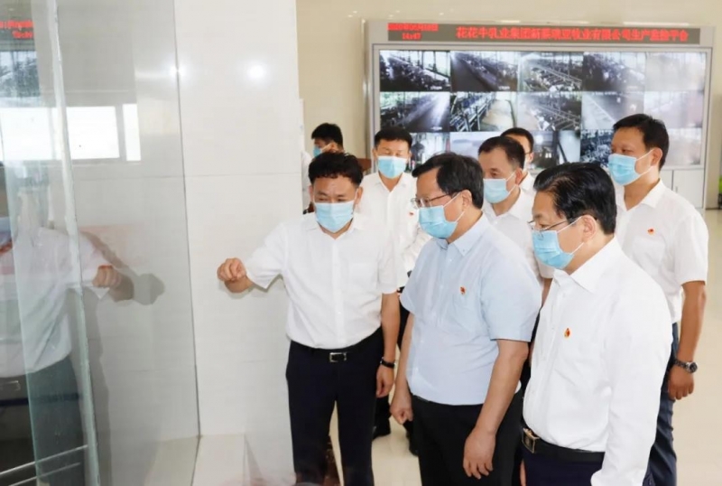 快訊 | 河南省委常委、省紀(jì)委書記、省監(jiān)委主任任正曉蒞臨花花牛乳業(yè)集團(tuán)新蔡瑞亞牧場調(diào)研