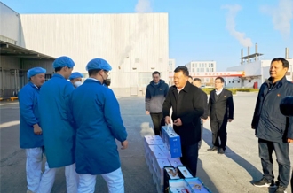 春節(jié)送溫暖，慰問暖人心丨集團(tuán)黨委書記、董事長慰問春節(jié)期間堅守崗位的一線職工